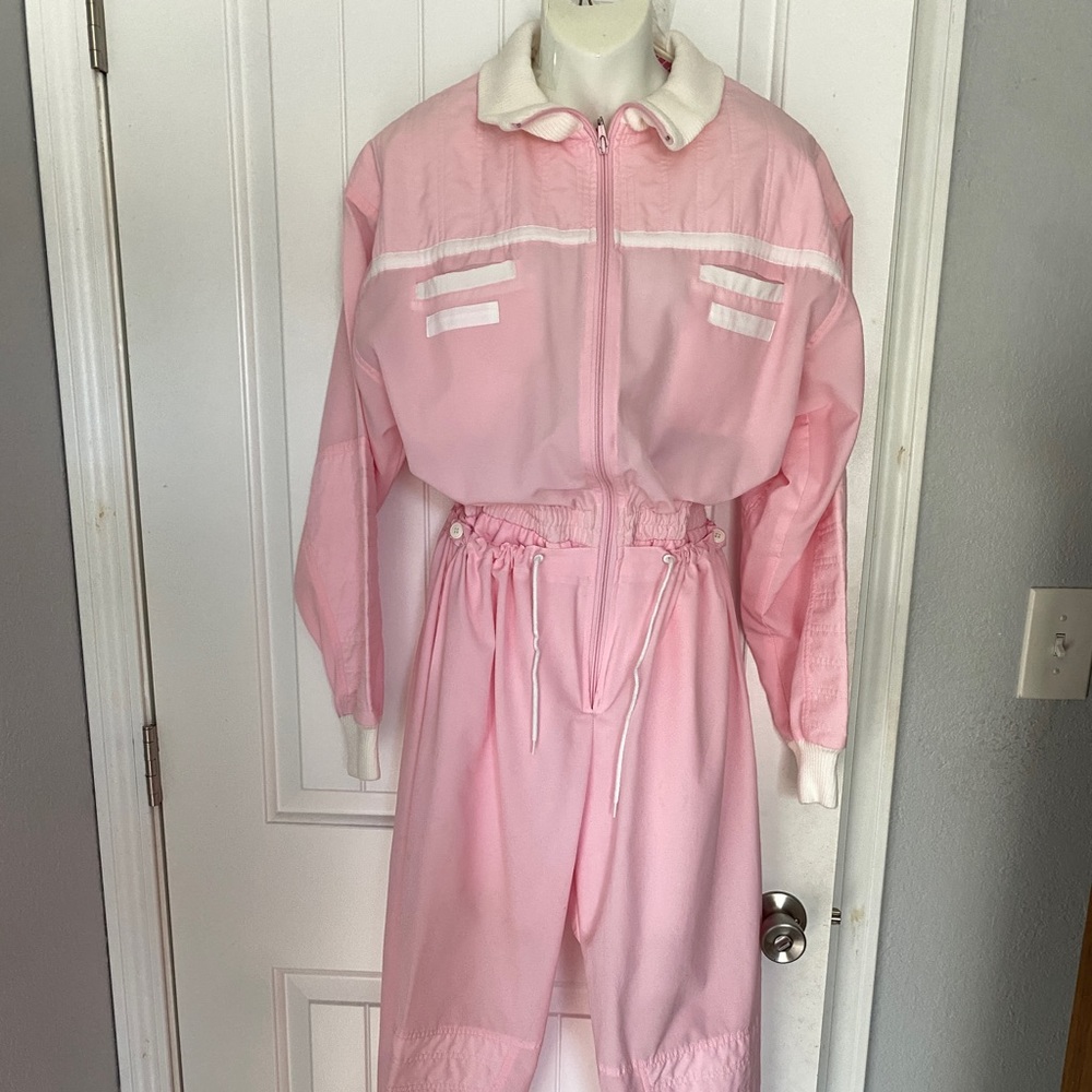 Pink Pierre Cardin Jumpsuit Size Medium